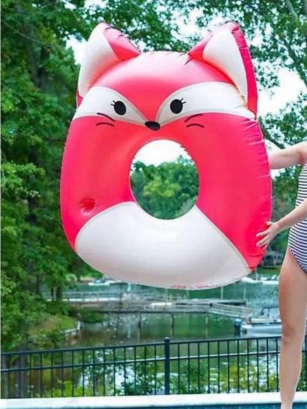 Squishmallows FiFi Fox Pool Float